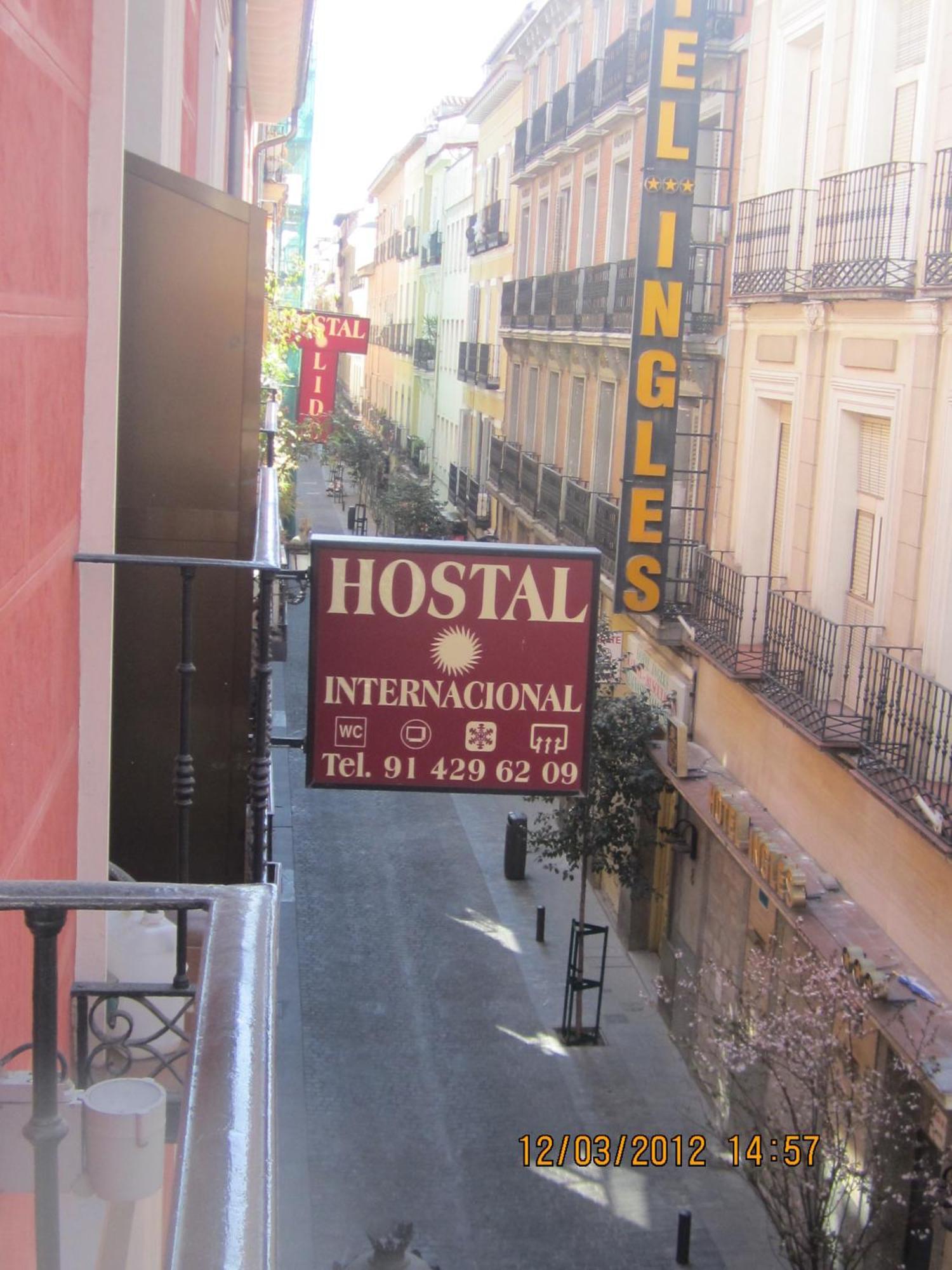 Hostal Internacional Мадрид Экстерьер фото